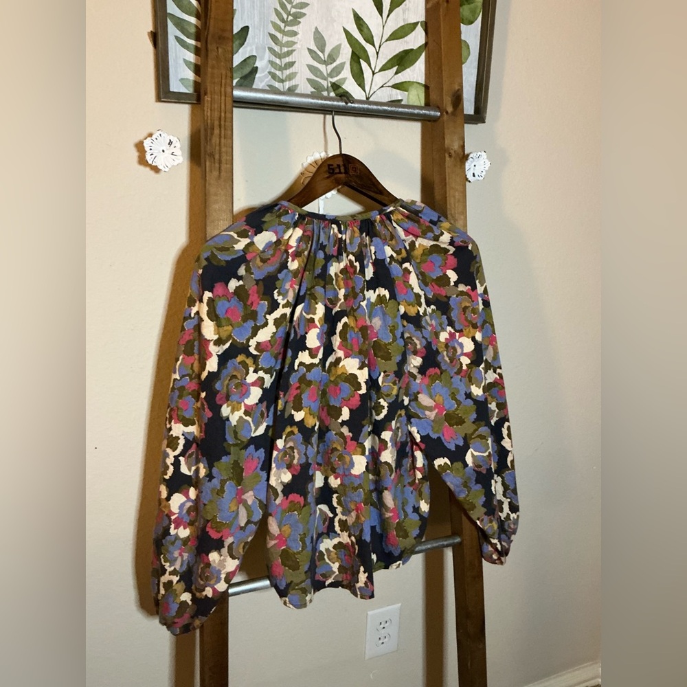 Rails Indi Top Navy Wildflower Size XS - Picture 9 of 11